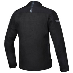 Giacca da moto Ixon Fresh Slim in rete leggera nera Giacca da moto Ixon Fresh Slim in rete leggera nera