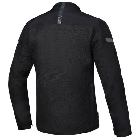 Giacca da moto Ixon Fresh Slim in rete leggera nera Giacca da moto Ixon Fresh Slim in rete leggera nera