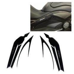 Kit adesivi boomerang Yamaha T-Max 530cc 2012 nero con 