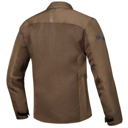 Giacca da moto Ixon Fresh Slim in rete leggera marrone Giacca da moto Ixon Fresh Slim in rete leggera marrone