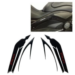 Kit adesivi boomerang Yamaha T-Max 530cc 2012 nero logo