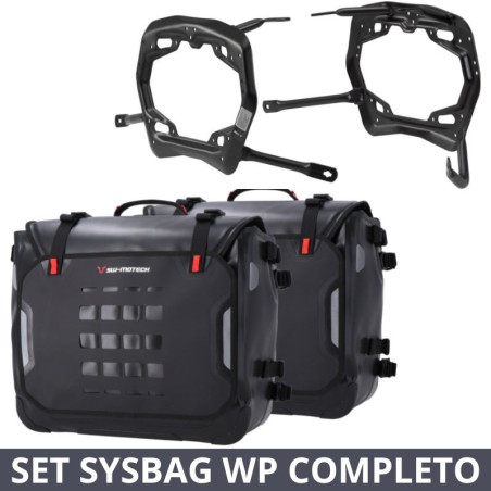 Kit borse SW-Motech Sysbag WP L per Honda X-ADV 750 dal 2021