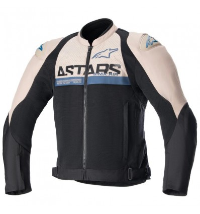 Giacca da moto Alpinestars SMX Air nero e beige