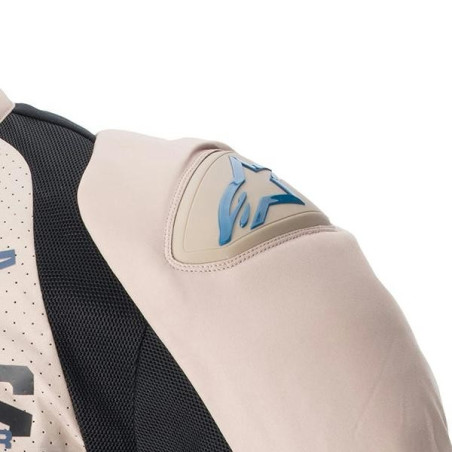 Giacca da moto Alpinestars SMX Air nero e beige Giacca da moto Alpinestars SMX Air nero e beige