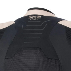 Giacca da moto Alpinestars SMX Air nero e beige Giacca da moto Alpinestars SMX Air nero e beige