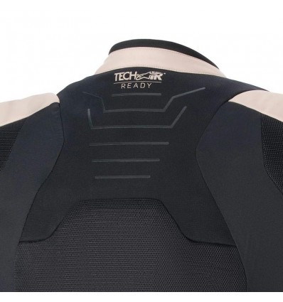 Giacca da moto Alpinestars SMX Air nero e beige Giacca da moto Alpinestars SMX Air nero e beige