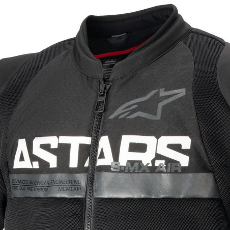 Giacca da moto Alpinestars SMX Air nero Giacca da moto Alpinestars SMX Air nero