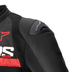 Giacca da moto Alpinestars SMX Air nero e rosso Giacca da moto Alpinestars SMX Air nero e rosso