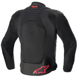 Giacca da moto Alpinestars SMX Air nero e rosso Giacca da moto Alpinestars SMX Air nero e rosso