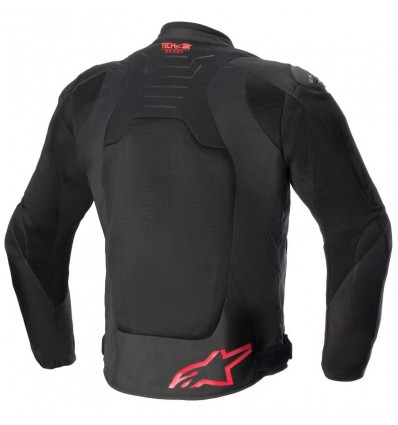 Giacca da moto Alpinestars SMX Air nero e rosso Giacca da moto Alpinestars SMX Air nero e rosso