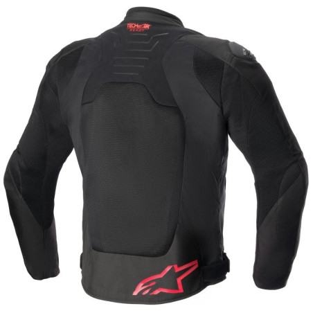 Giacca da moto Alpinestars SMX Air nero e rosso Giacca da moto Alpinestars SMX Air nero e rosso