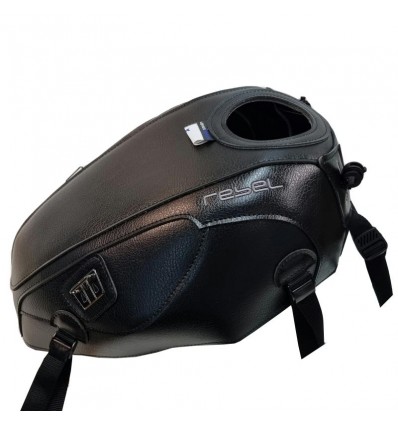 Copriserbatoio Bagster in similpelle nero per Honda CMX 500 Rebel dal 2017
