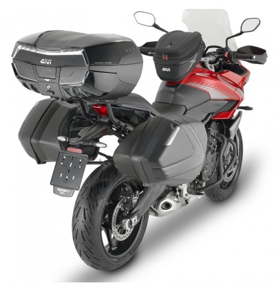 Portavaligie laterale Givi PLX Monokey Side per Triumph Tiger Sport 660 Portavaligie laterale Givi PLX Monokey Side per Triumph Tiger Sport 660