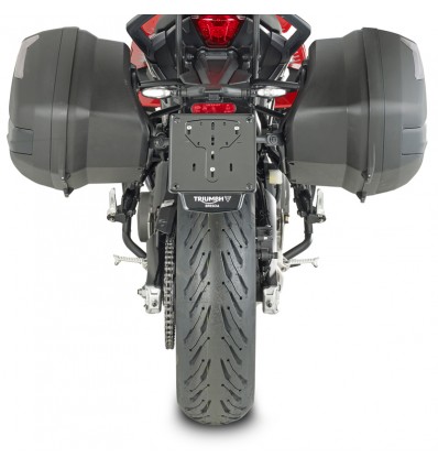 Portavaligie laterale Givi PLX Monokey Side per Triumph Tiger Sport 660 Portavaligie laterale Givi PLX Monokey Side per Triumph Tiger Sport 660