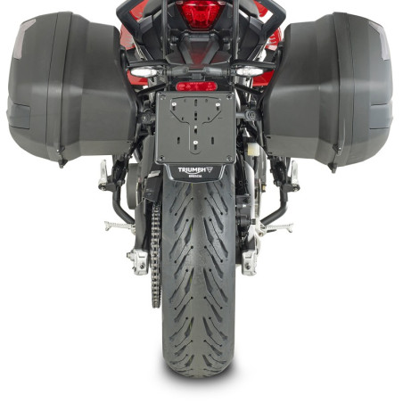 Portavaligie laterale Givi PLX Monokey Side per Triumph Tiger Sport 660 Portavaligie laterale Givi PLX Monokey Side per Triumph Tiger Sport 660