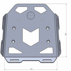 Portapacchi Hepco & Becker Mini Rack per Yamaha XSR 900 dal 2022 Portapacchi Hepco & Becker Mini Rack per Yamaha XSR 900 dal 2022