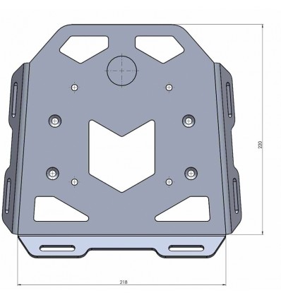 Portapacchi Hepco & Becker Mini Rack per Yamaha XSR 900 dal 2022 Portapacchi Hepco & Becker Mini Rack per Yamaha XSR 900 dal 2022