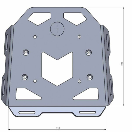 Portapacchi Hepco & Becker Mini Rack per Yamaha XSR 900 dal 2022 Portapacchi Hepco & Becker Mini Rack per Yamaha XSR 900 dal 2022