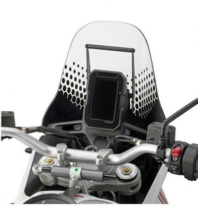 Traversino Givi per cruscotto su Ducati Desert X Traversino Givi per cruscotto su Ducati Desert X
