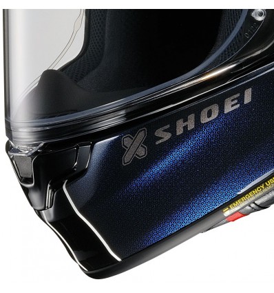 Casco Shoei NXR 2 Ideograph TC-6 bianco, nero e blu Casco Shoei NXR 2 Ideograph TC-6 bianco, nero e blu