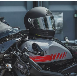 Casco Shoei Glamster 06 vintage monocolore nero opaco Casco Shoei Glamster 06 vintage monocolore nero opaco