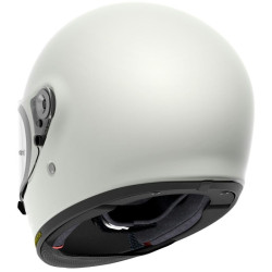 Casco Shoei Glamster 06 vintage monocolore bianco lucido Casco Shoei Glamster 06 vintage monocolore bianco lucido