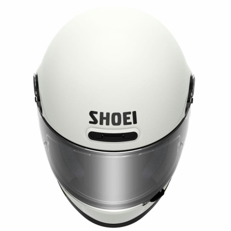 Casco Shoei Glamster 06 vintage monocolore bianco lucido Casco Shoei Glamster 06 vintage monocolore bianco lucido
