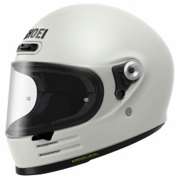 Casco Shoei Glamster 06 vintage monocolore bianco lucido Casco Shoei Glamster 06 vintage monocolore bianco lucido