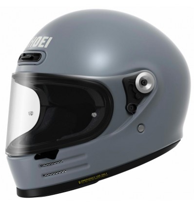 Casco Shoei Glamster 06 vintage monocolore grigio basalto Casco Shoei Glamster 06 vintage monocolore grigio basalto