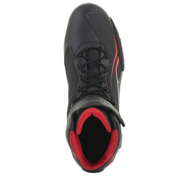 Scarpe da moto Alpinestars Faster 3 Drystar nere e rosse Scarpe da moto Alpinestars Faster 3 Drystar nere e rosse
