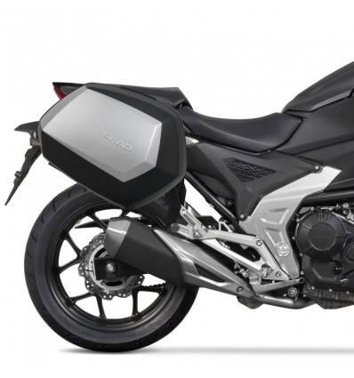 Portavaligie laterale Shad 3P su Honda NC 750X dal 2021 Portavaligie laterale Shad 3P su Honda NC 750X dal 2021