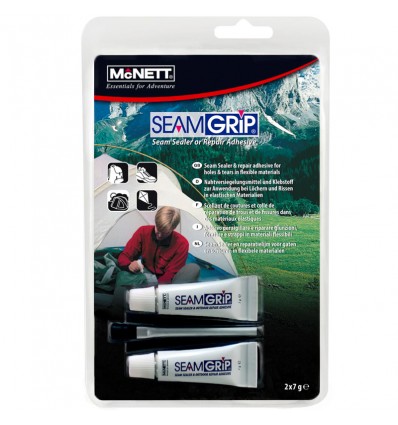 Sigillante tessuti Seam Grip 2 tubetti da 7 grammi Sigillante tessuti Seam Grip 2 tubetti da 7 grammi