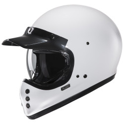 Casco HJC V60 monocolore bianco lucido Casco HJC V60 monocolore bianco lucido