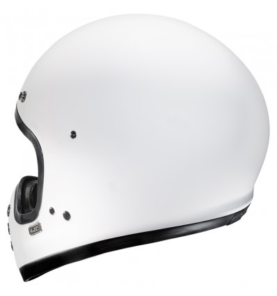 Casco HJC V60 monocolore bianco lucido Casco HJC V60 monocolore bianco lucido