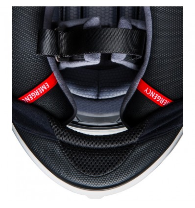 Casco HJC V60 monocolore nero lucido Casco HJC V60 monocolore nero lucido
