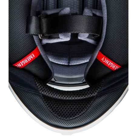 Casco HJC V60 monocolore nero lucido Casco HJC V60 monocolore nero lucido