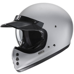 Casco HJC V60 monocolore grigio lucido Casco HJC V60 monocolore grigio lucido