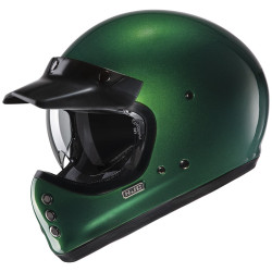 Casco HJC V60 monocolore verde inglese metallizzato Casco HJC V60 monocolore verde inglese metallizzato