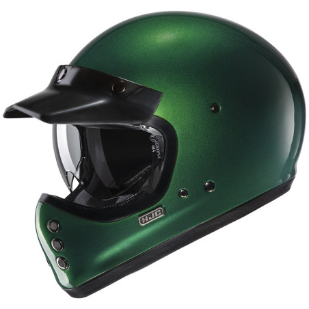 Casco HJC V60 monocolore verde inglese metallizzato Casco HJC V60 monocolore verde inglese metallizzato