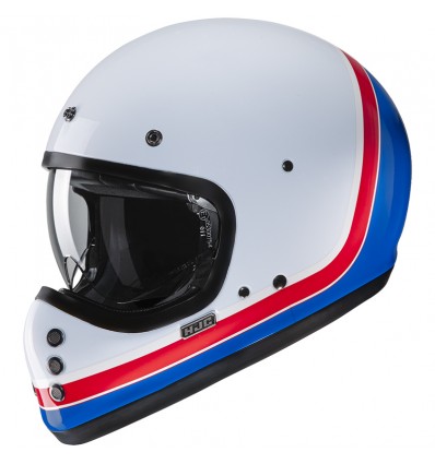 Casco HJC V60 Scooby bianco, blu e rosso