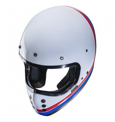 Casco HJC V60 Scooby bianco, blu e rosso Casco HJC V60 Scooby bianco, blu e rosso