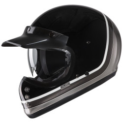 Casco HJC V60 Scooby nero, antracite e argento Casco HJC V60 Scooby nero, antracite e argento