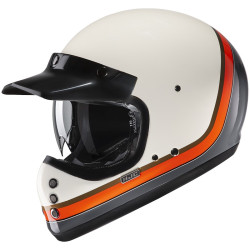 Casco HJC V60 Scooby avorio, arancio egrigio Casco HJC V60 Scooby avorio, arancio egrigio