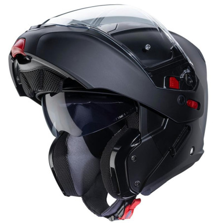 Casco Caberg Horus X apribile doppia visiera nero opaco Casco Caberg Horus X apribile doppia visiera nero opaco