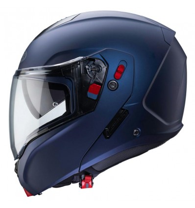 Casco Caberg Horus X apribile doppia visiera blu metal opaco Casco Caberg Horus X apribile doppia visiera blu metal opaco
