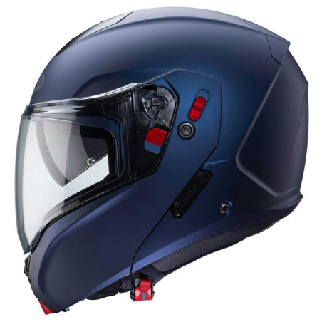 Casco Caberg Horus X apribile doppia visiera blu metal opaco Casco Caberg Horus X apribile doppia visiera blu metal opaco