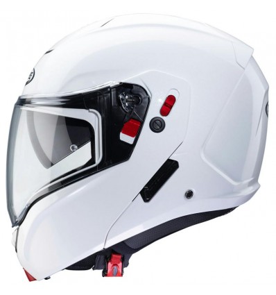 Casco Caberg Horus X apribile doppia visiera bianco lucido Casco Caberg Horus X apribile doppia visiera bianco lucido