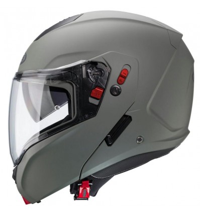 Casco Caberg Horus X apribile doppia visiera grigio opaco Casco Caberg Horus X apribile doppia visiera grigio opaco