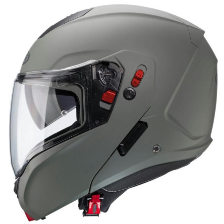 Casco Caberg Horus X apribile doppia visiera grigio opaco Casco Caberg Horus X apribile doppia visiera grigio opaco