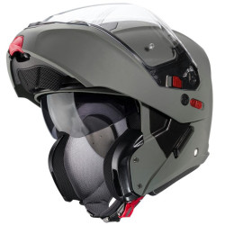Casco Caberg Horus X apribile doppia visiera grigio opaco Casco Caberg Horus X apribile doppia visiera grigio opaco